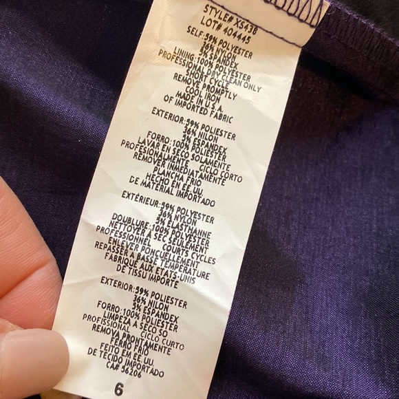 Xscape Womens dress Ruffle puff cocktail dress - Picture 7 of 9